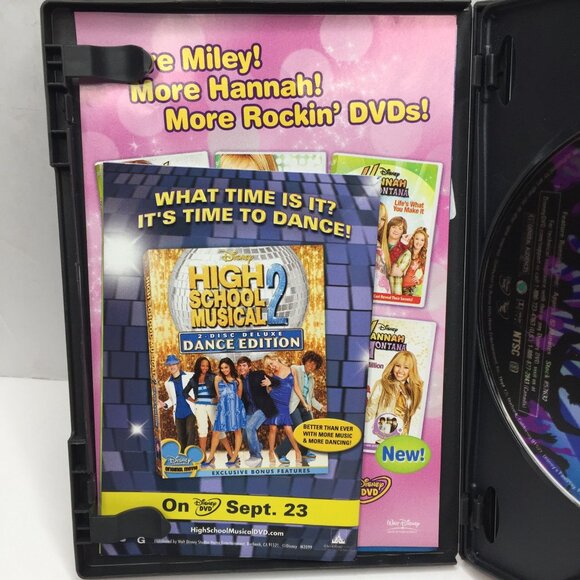 Set 3 DVD Hannah Montana Pop Star Profile Life's You Make Both Worlds 3D Concert - Picture 15 of 16